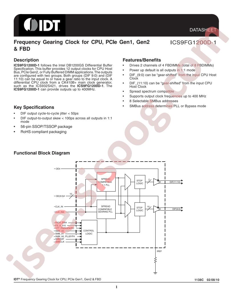 ICS9FG1200D-1