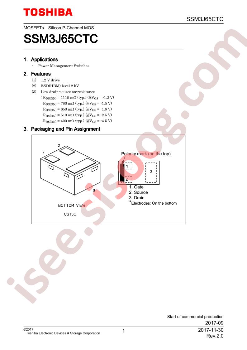 SSM3J65CTC