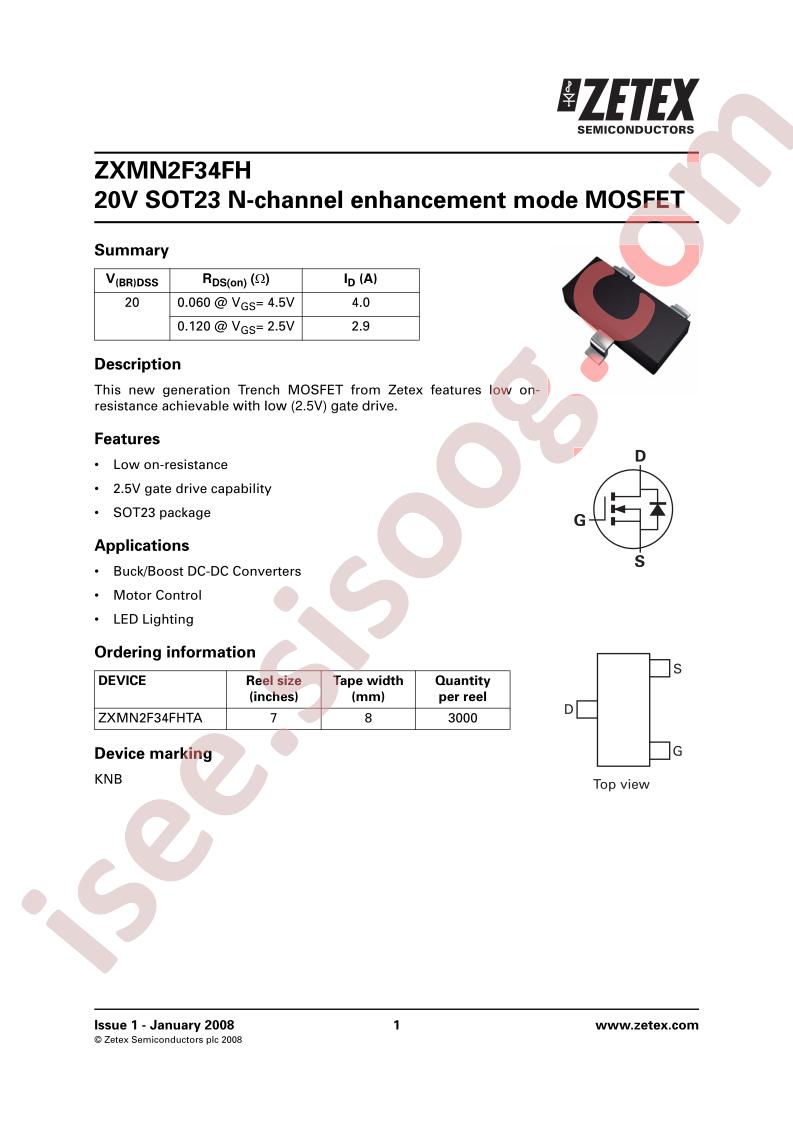 ZXMN2F34FH