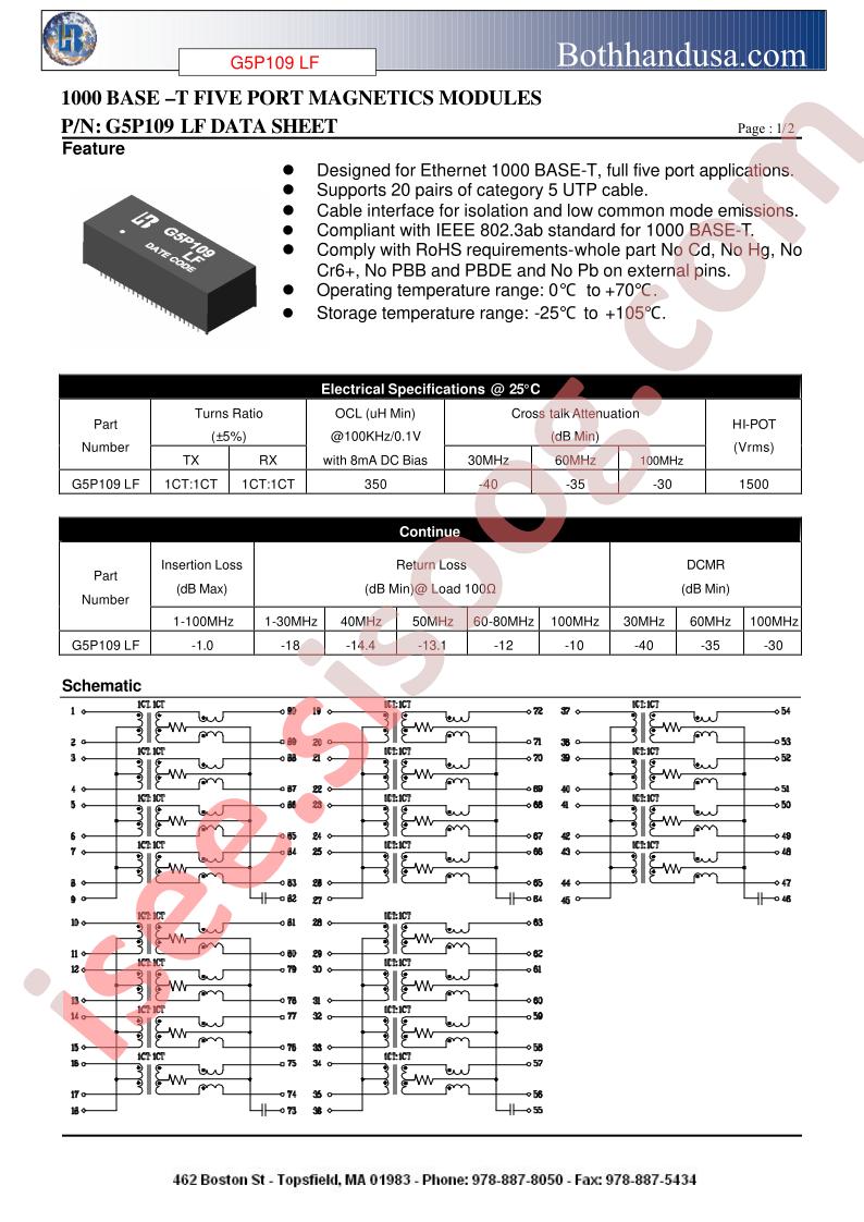 G5P109LF
