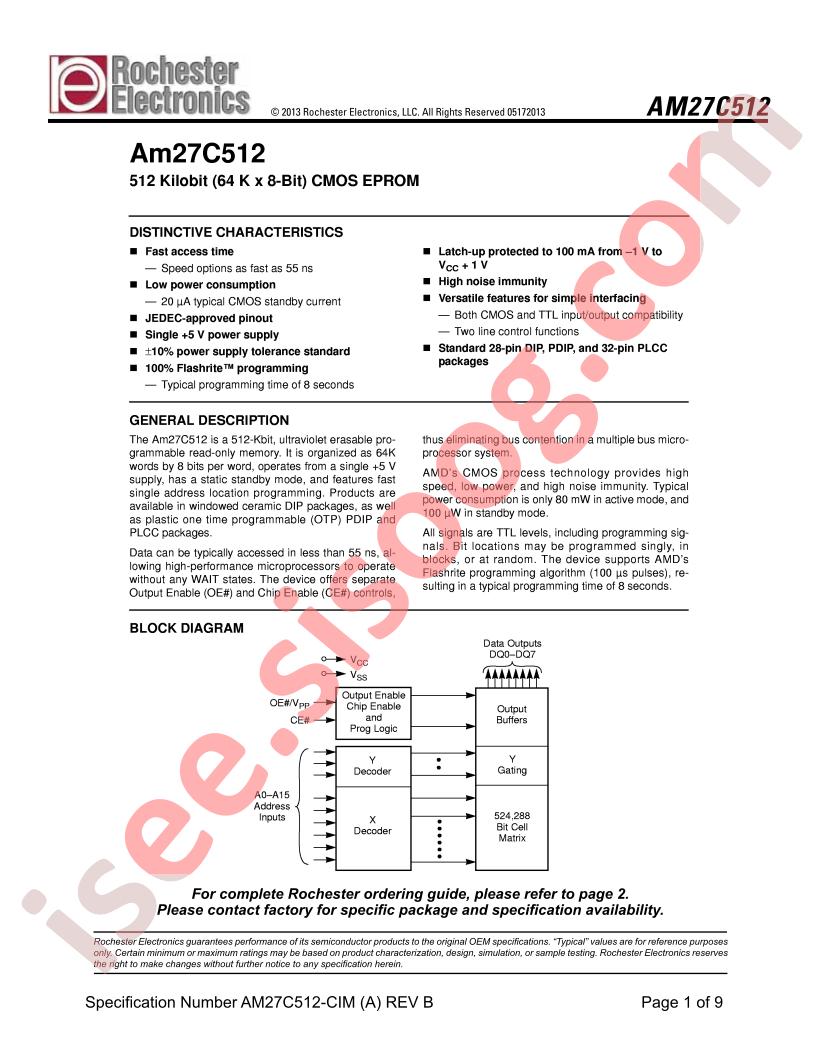 AM27C512-70EC