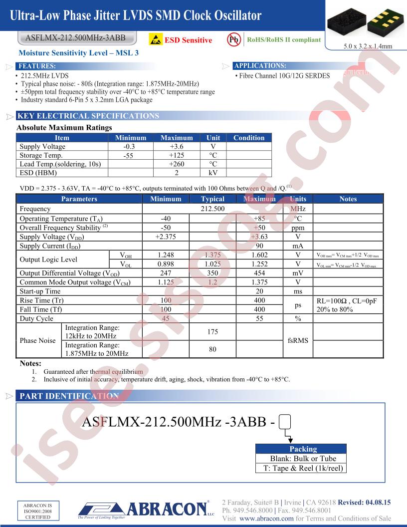 ASFLMX-212.500MHZ-3ABB