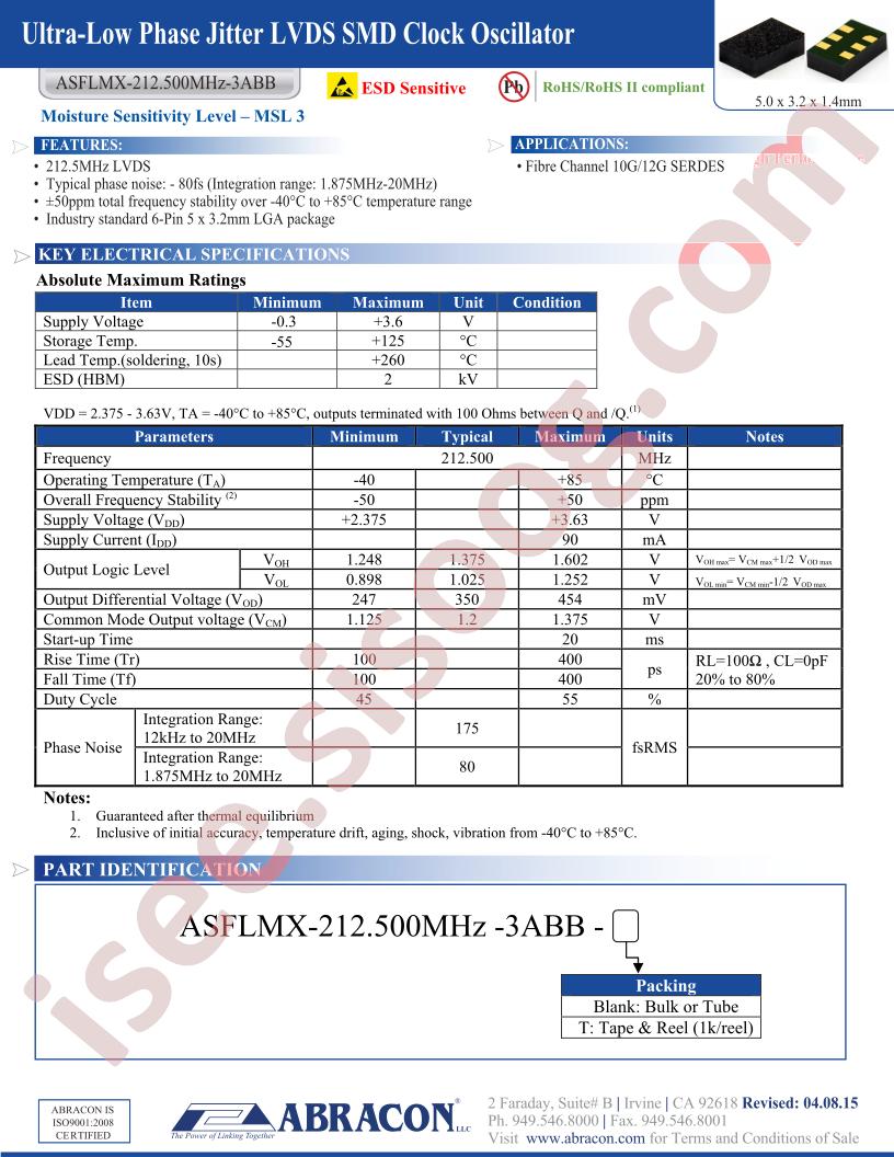 ASFLMX-212.500MHZ-3ABB