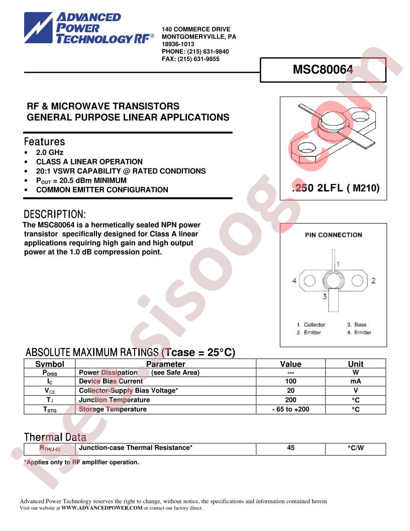 MSC80064