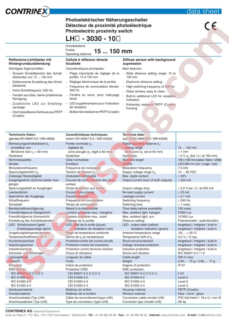 LHK-3030-104