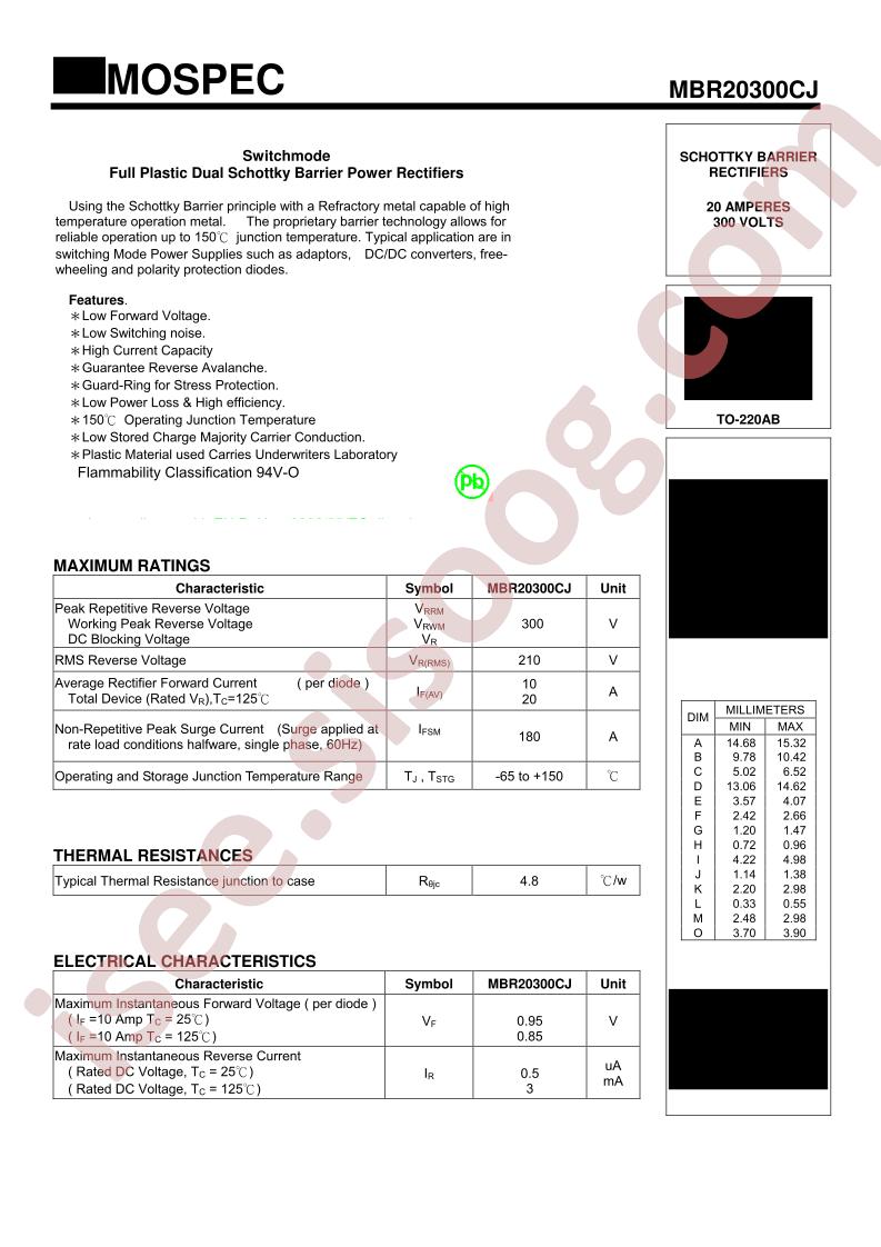 MBR20300CJ
