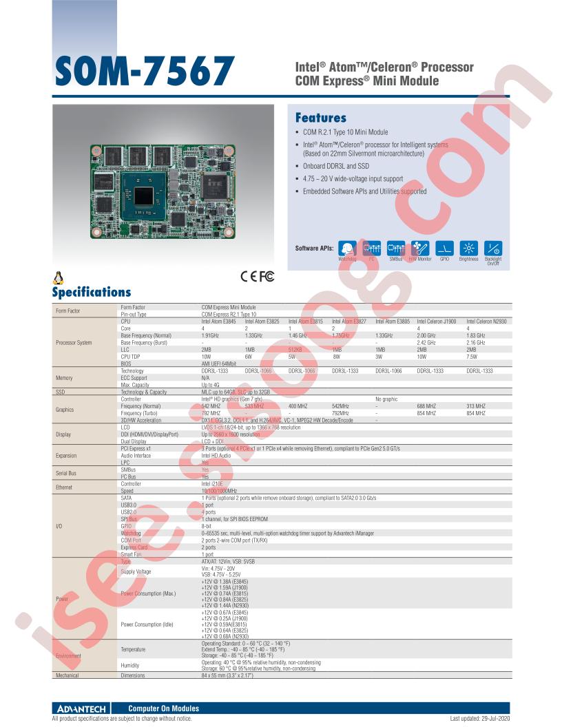 SOM-7567BS0CB-S8A1