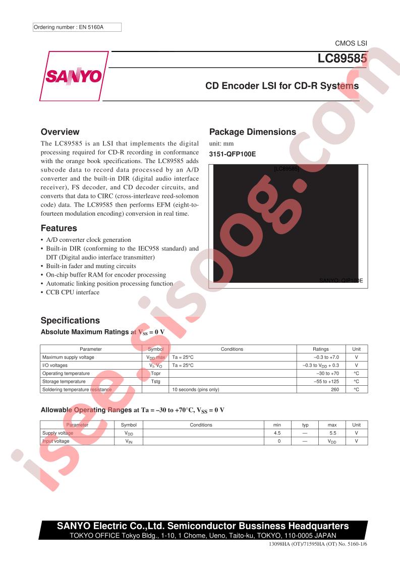 LC89585