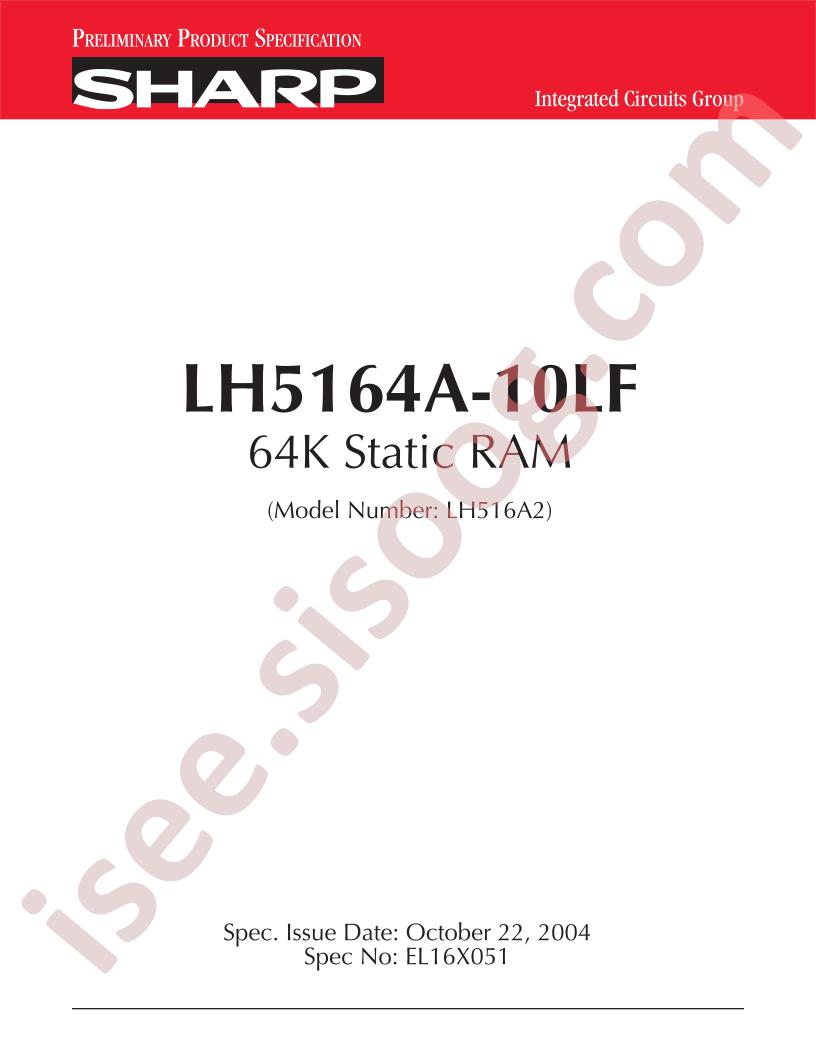 LH5164A-10LF