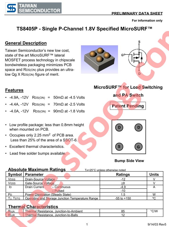 TS8405P