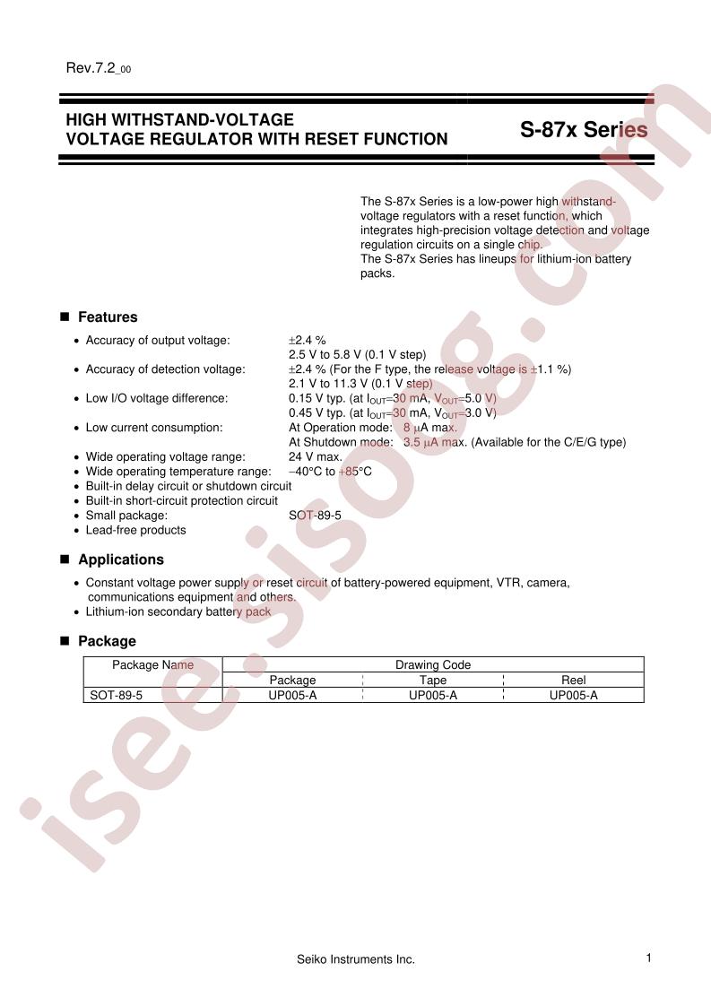 S-8730B3EUP-AMFT2G