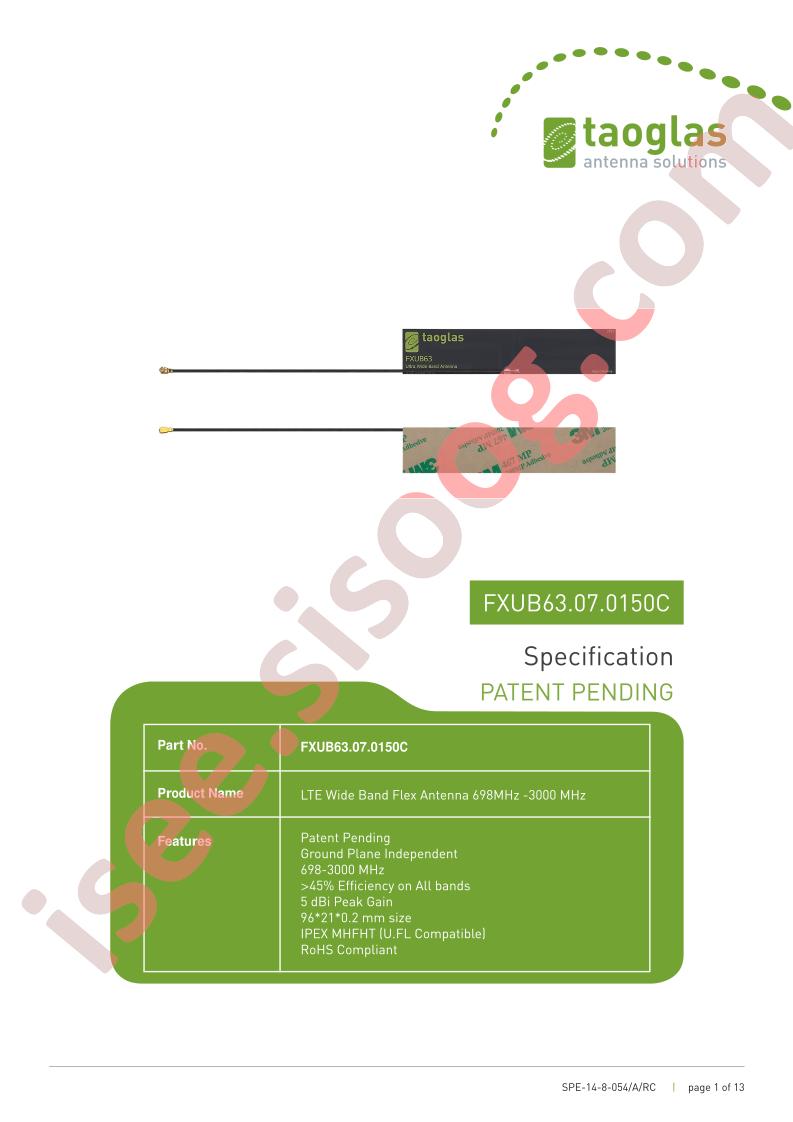 FXUB63.07.0150C