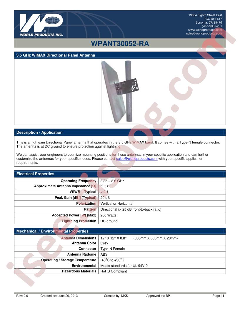 WPANT30052-RA