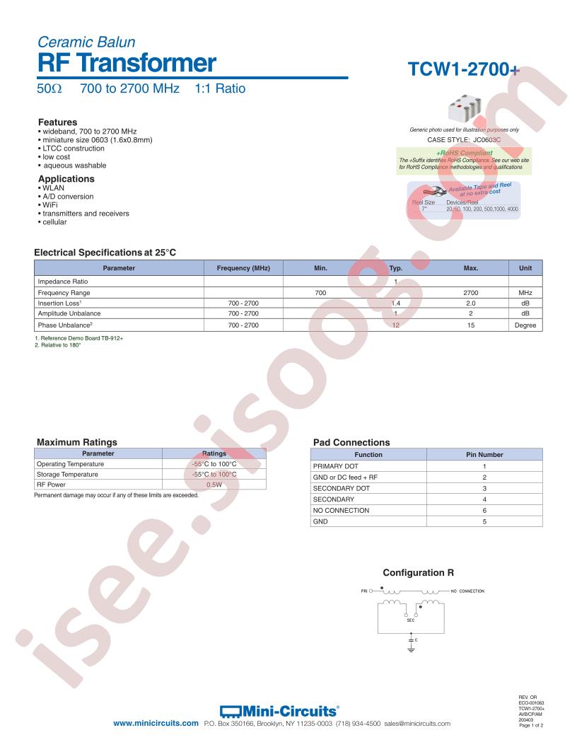 TCW1-2700+