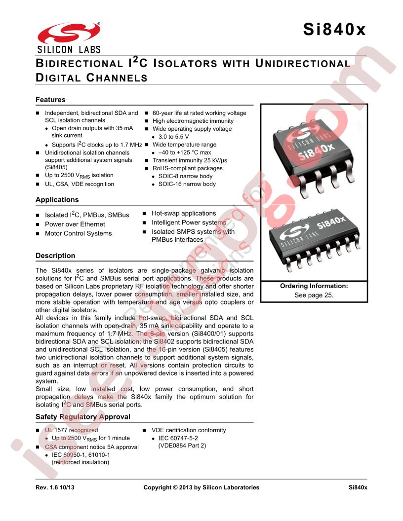 Si8401AB-B-IS