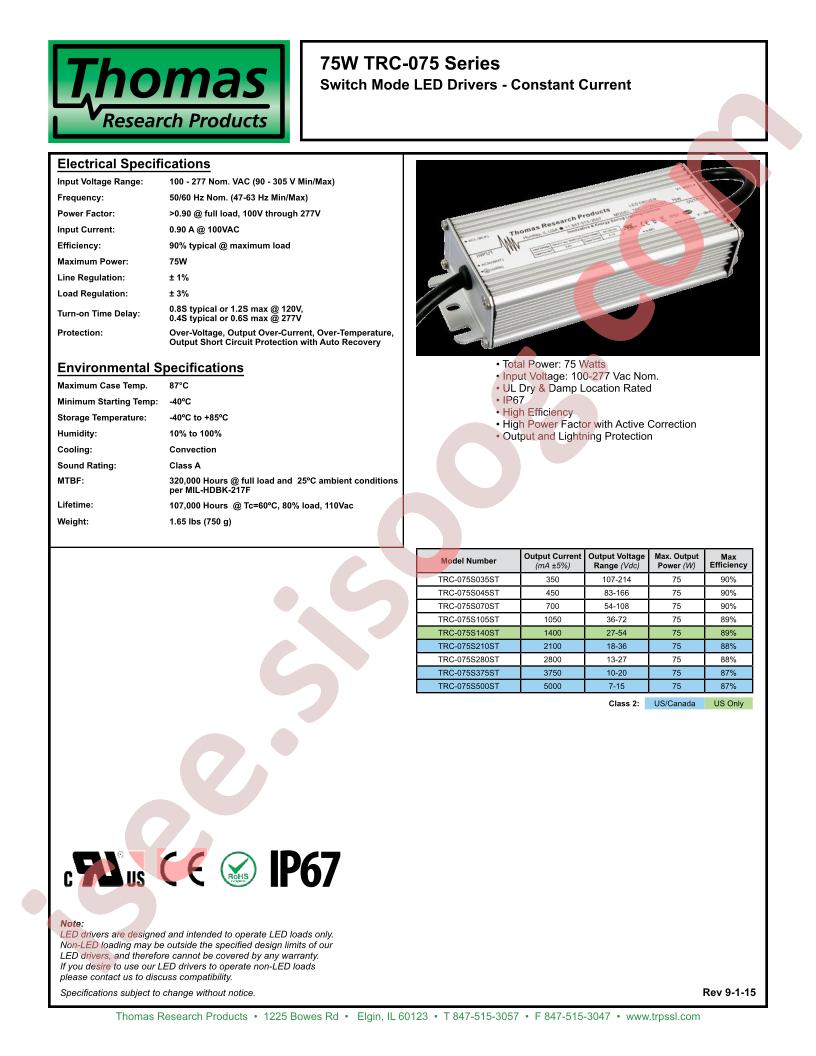 TRC-075S070ST