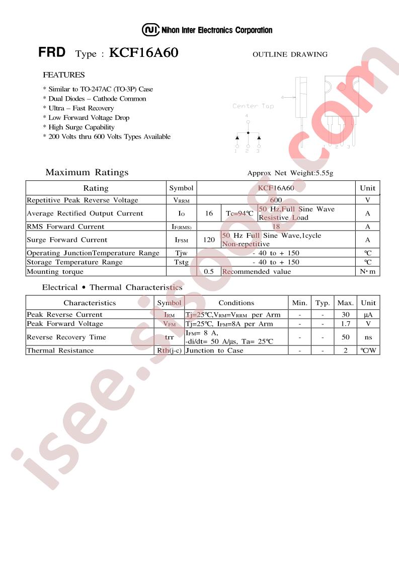 KCF16A60