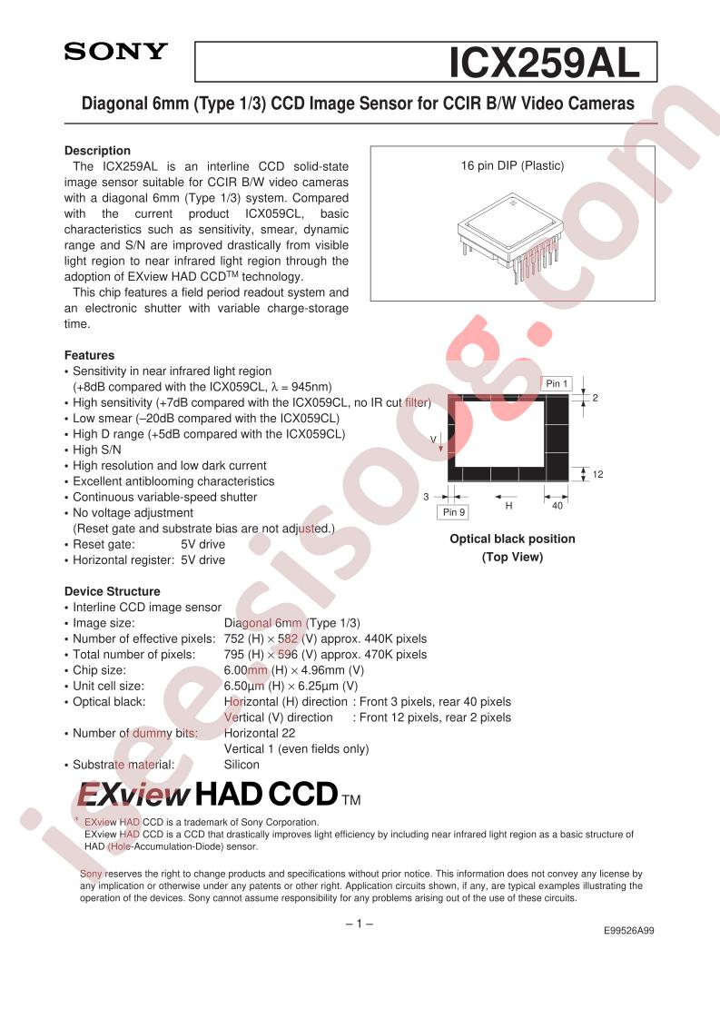 ICX059CL