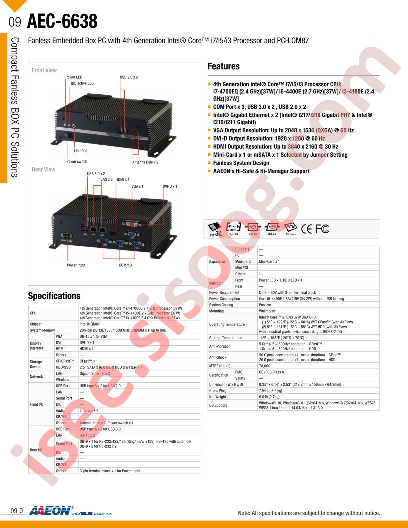 AEC-6638-A1M-1010