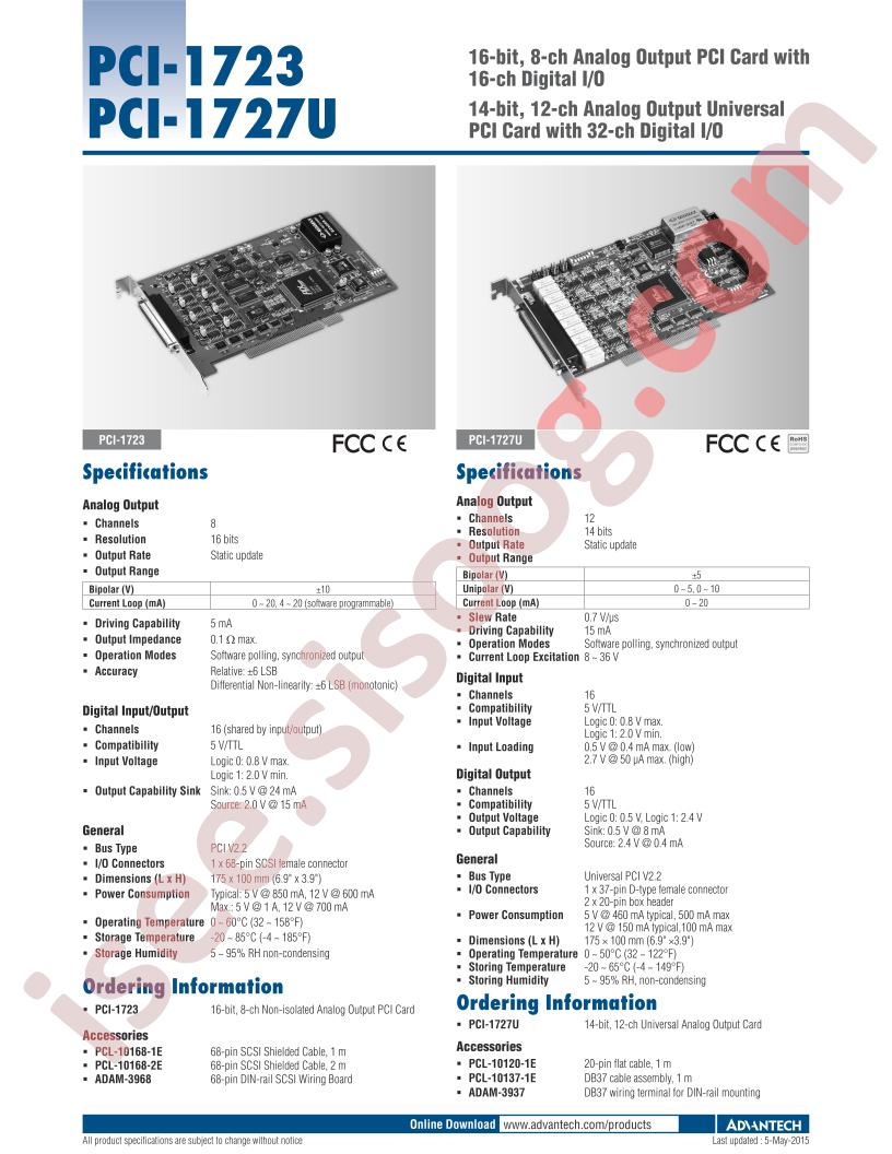 PCI-1727U