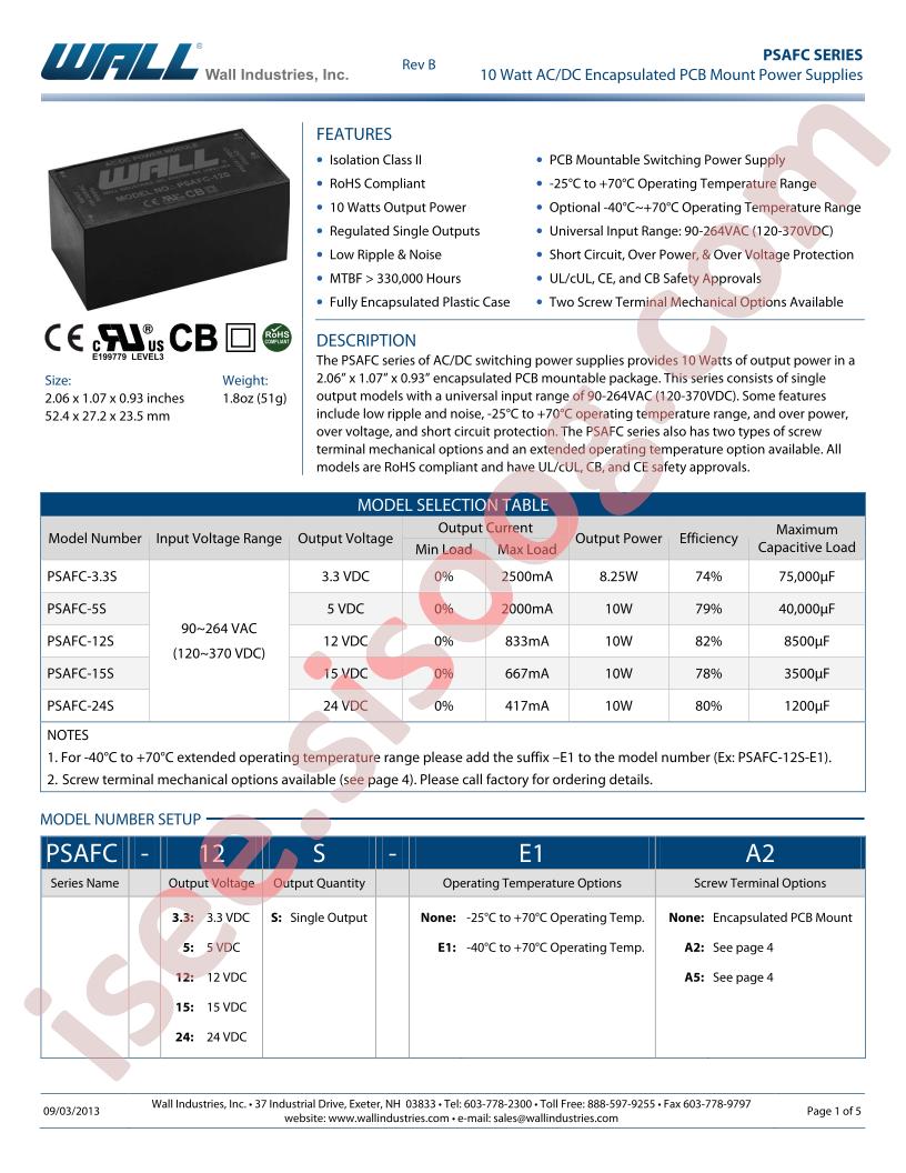 PSAFC-24S-E1A2