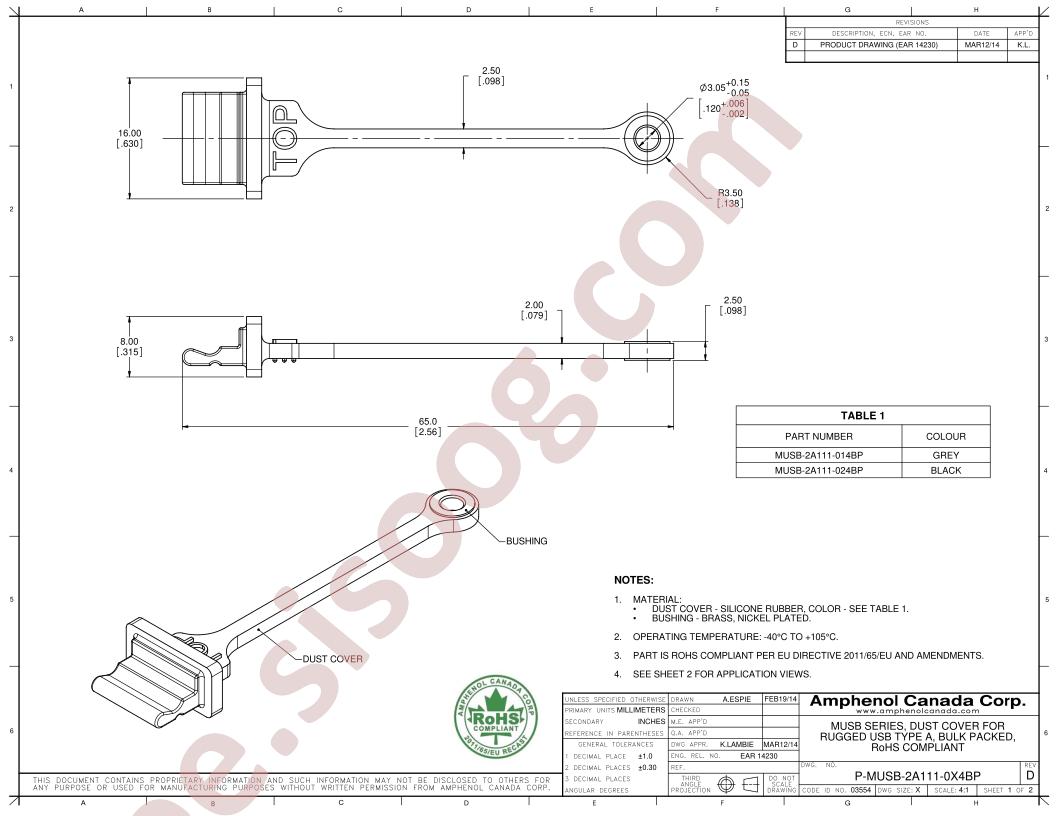 P-MUSB-2A111-0X4BP