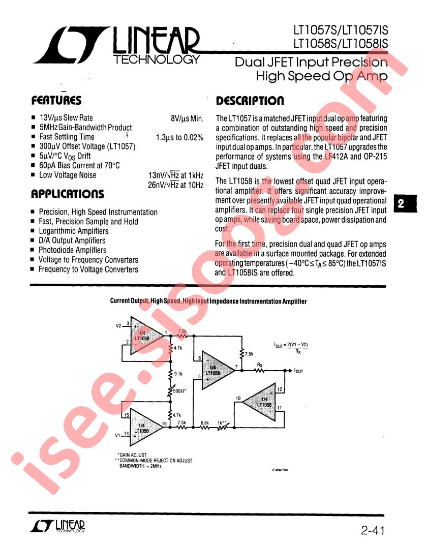 LT1057S
