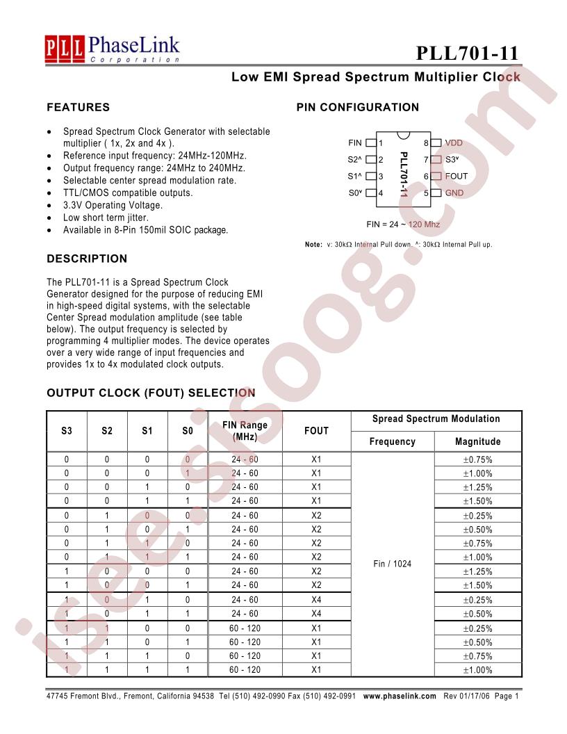 PLL701-11SC-R