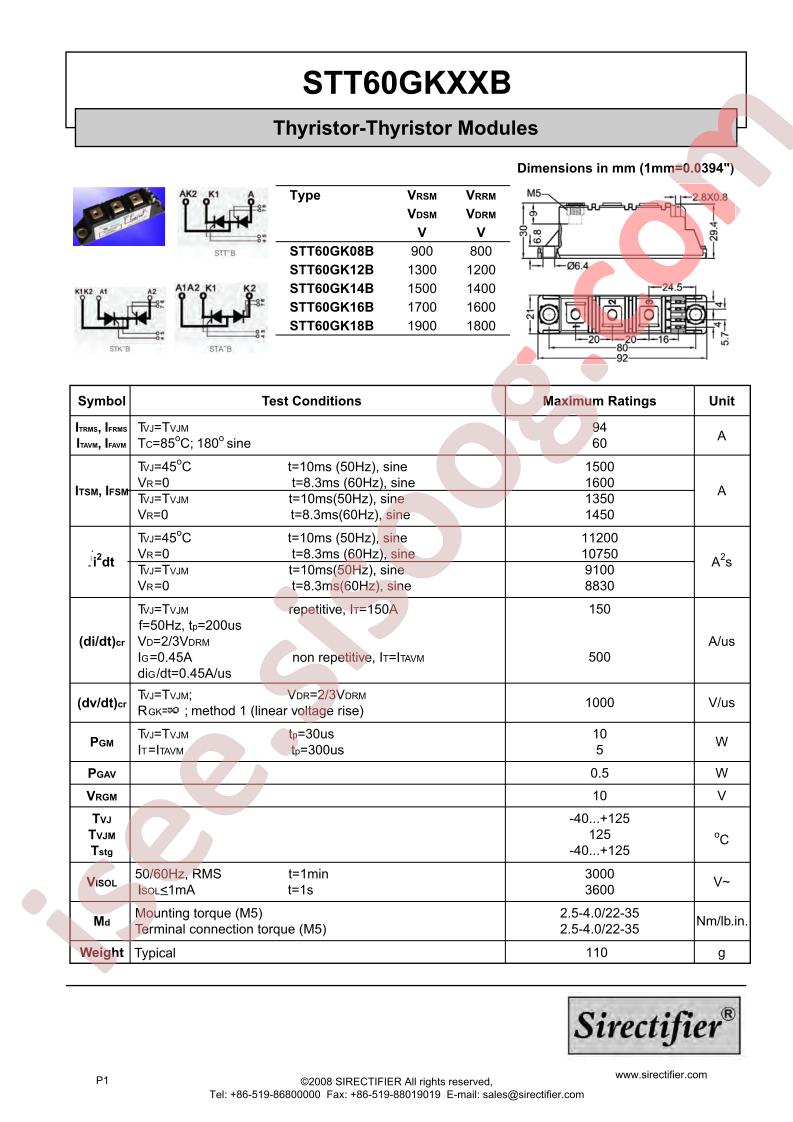 STT60GK08B