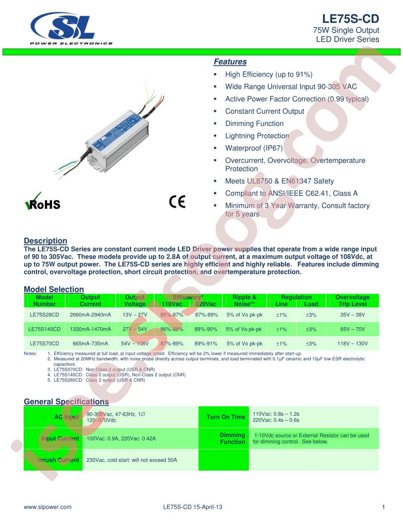 LE75S140CD