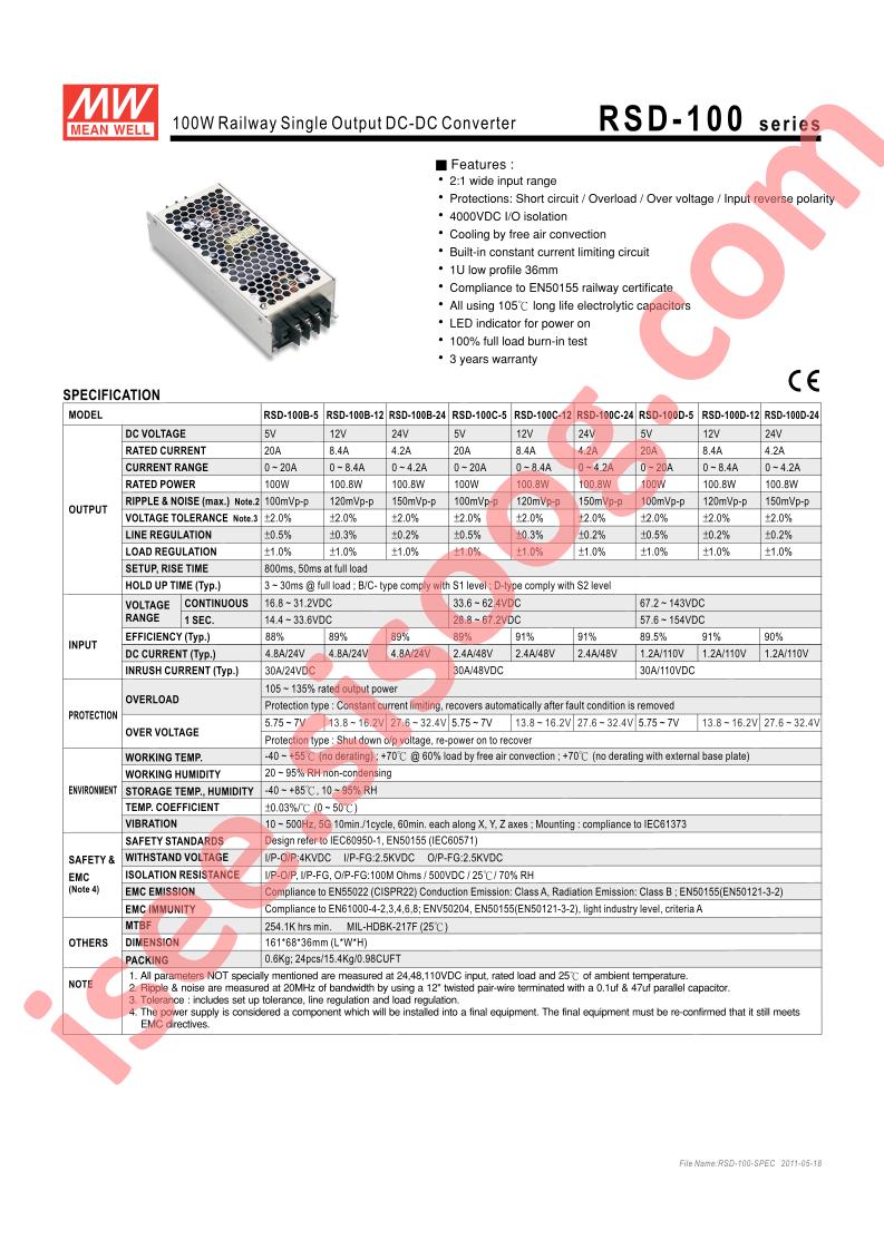 RSD-100C-12