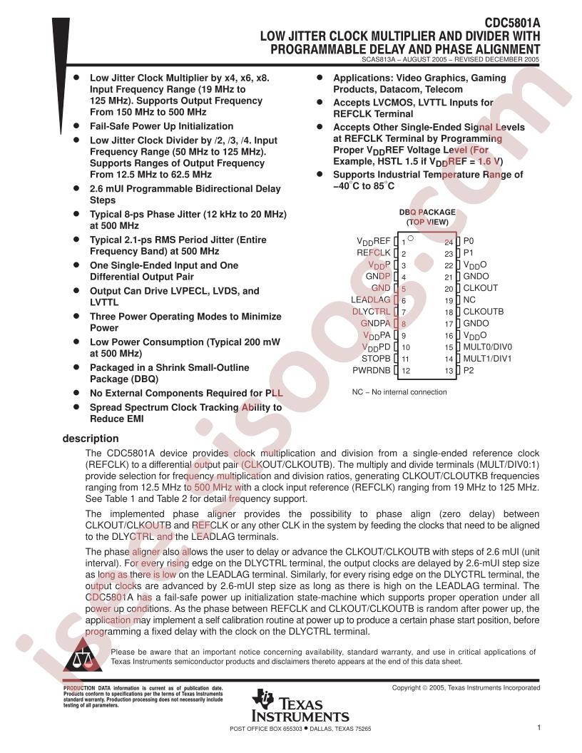 CDC5801ADBQG4