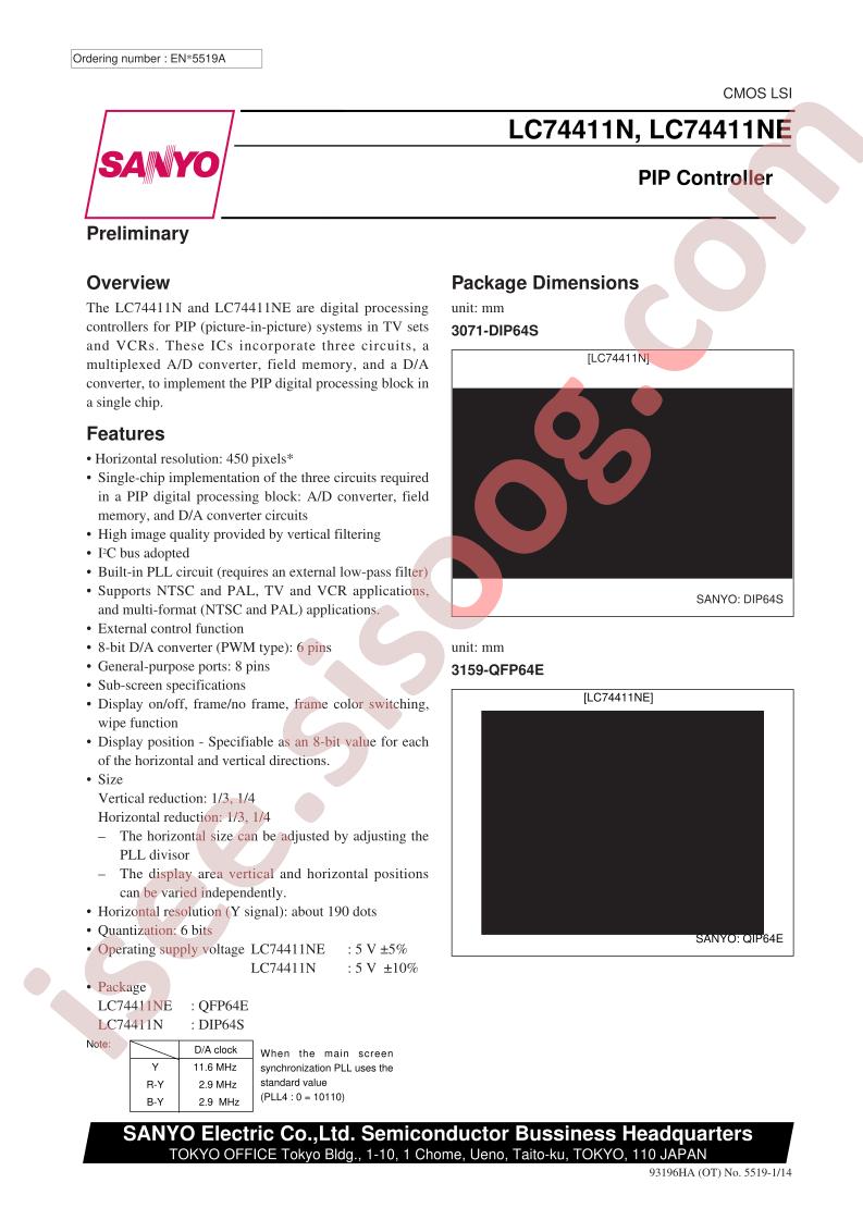 LC74411N