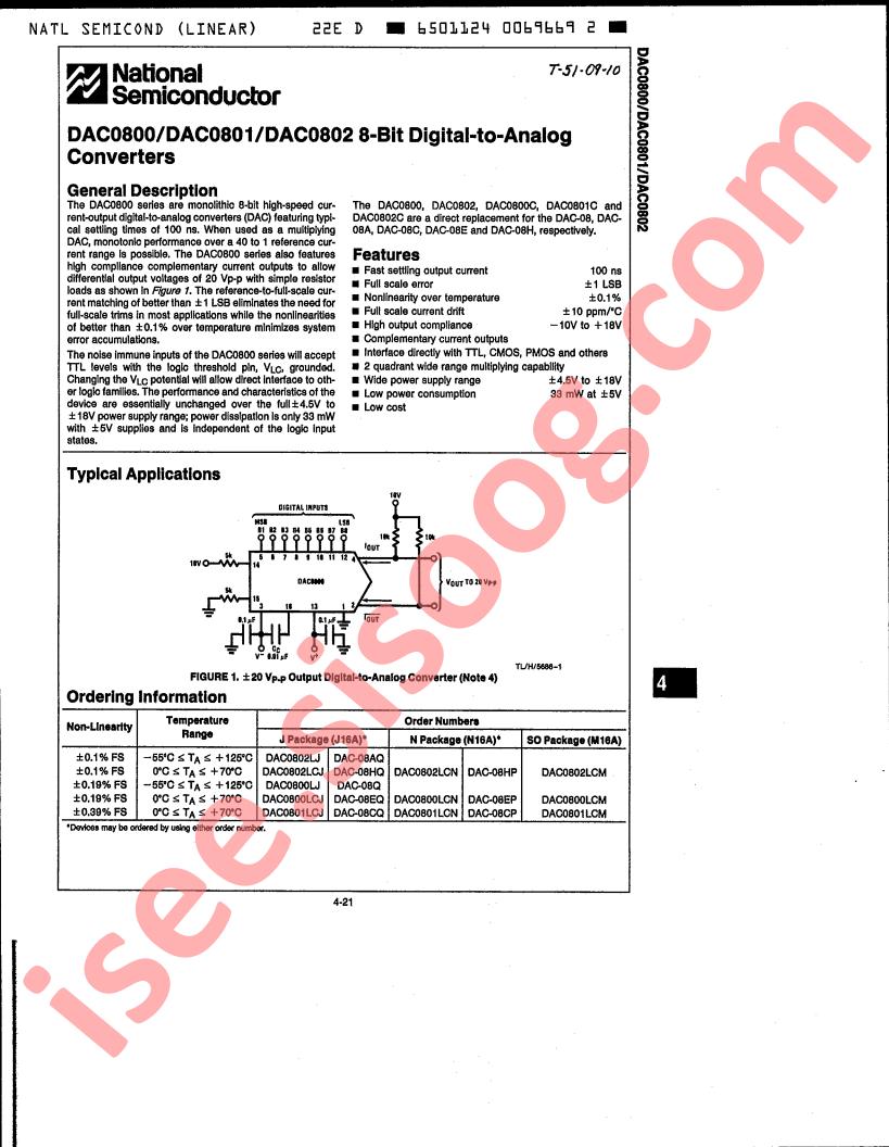 DAC0801LCJ