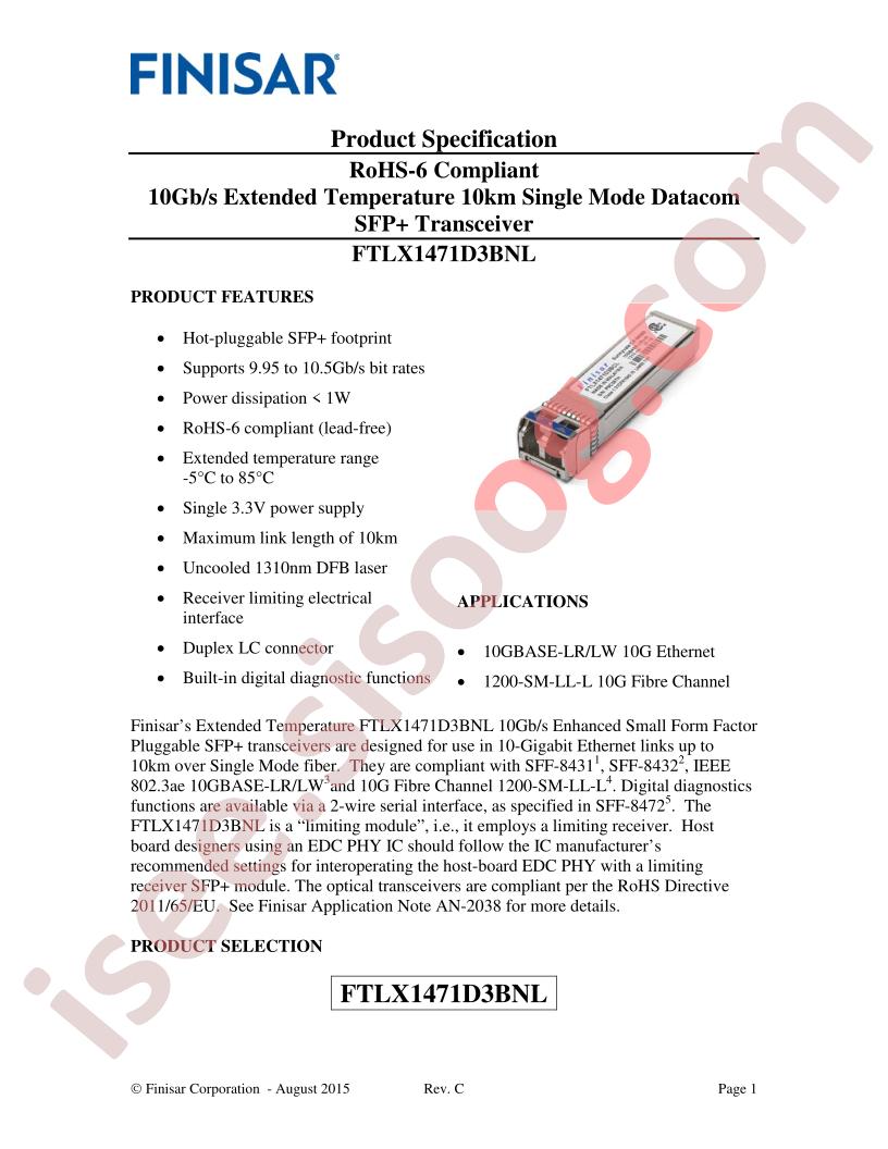 FTLX1471D3BNL