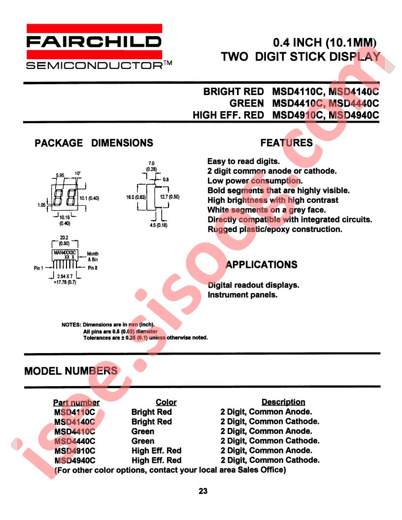 MSD4110C