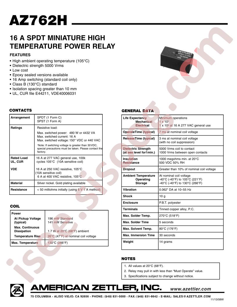 AZ762H-1CB-18D