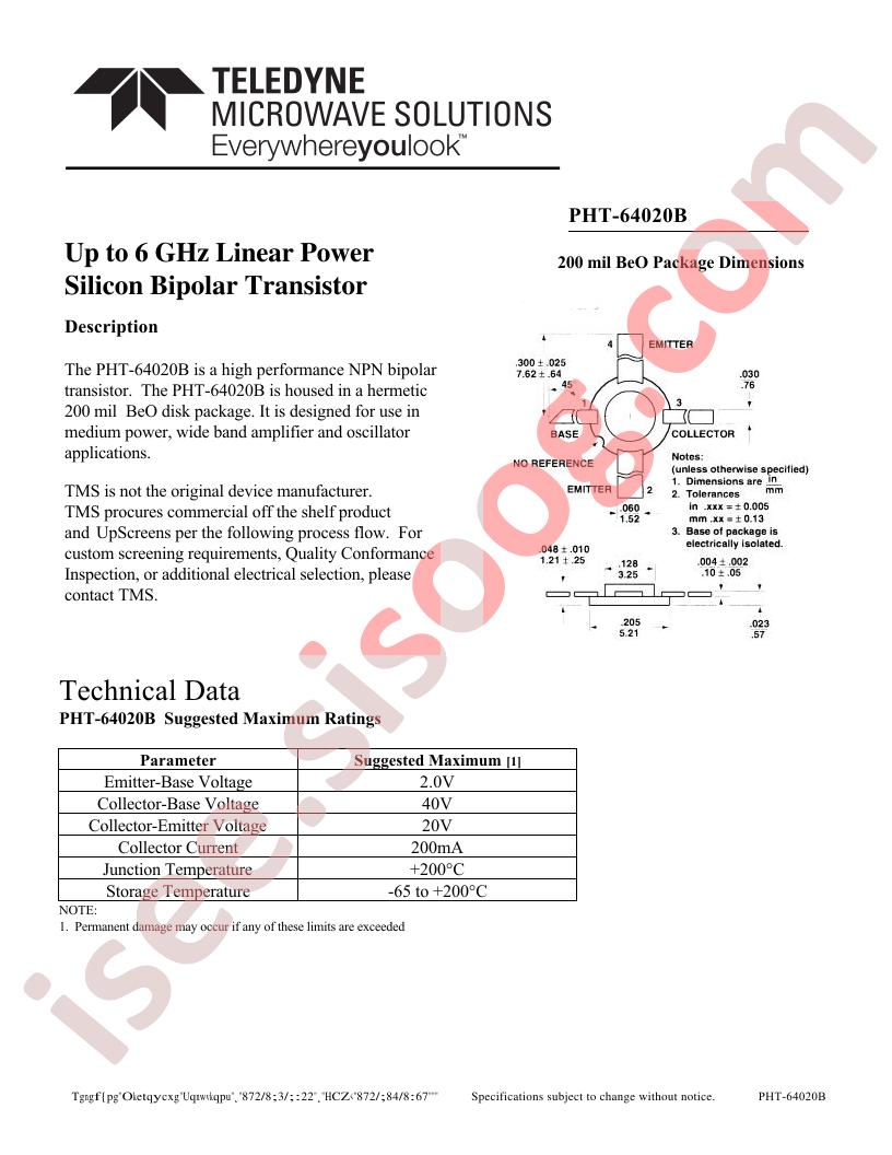PHT64020B