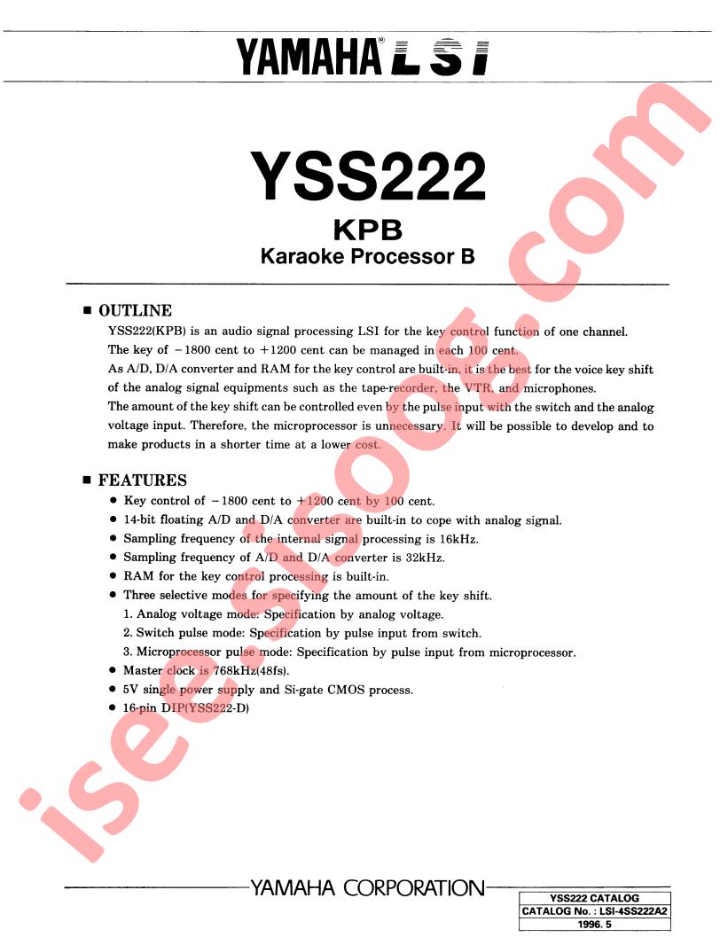 YSS222
