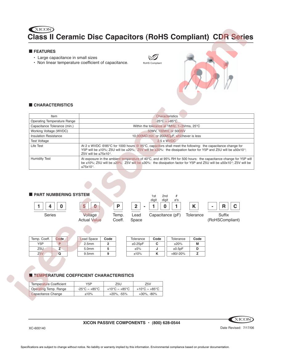 XC-600140