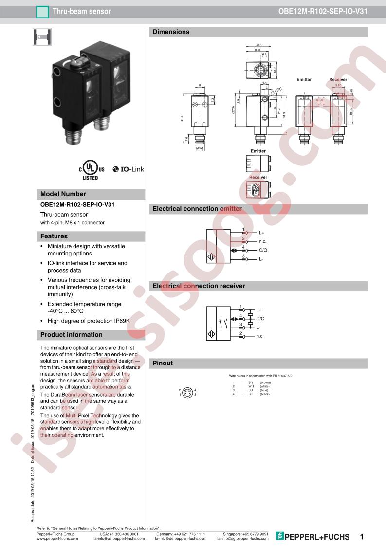 OBE12M-R102-SEP-IO-V31