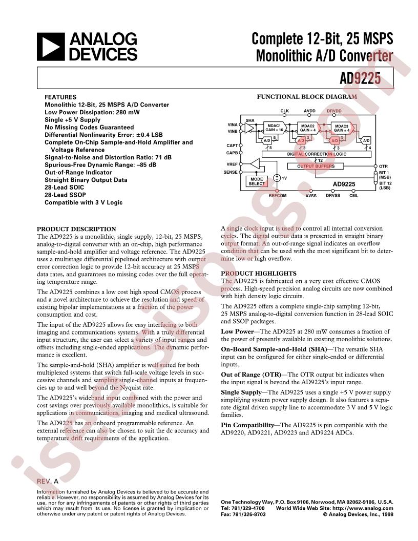 AD9225-EB