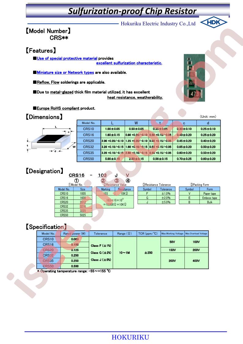 CRS-50103GE