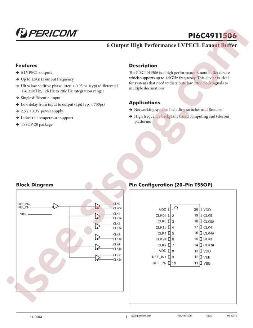 PI6C4911506LIE
