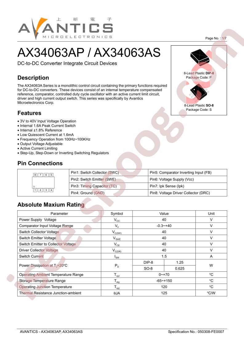 AX34063AP