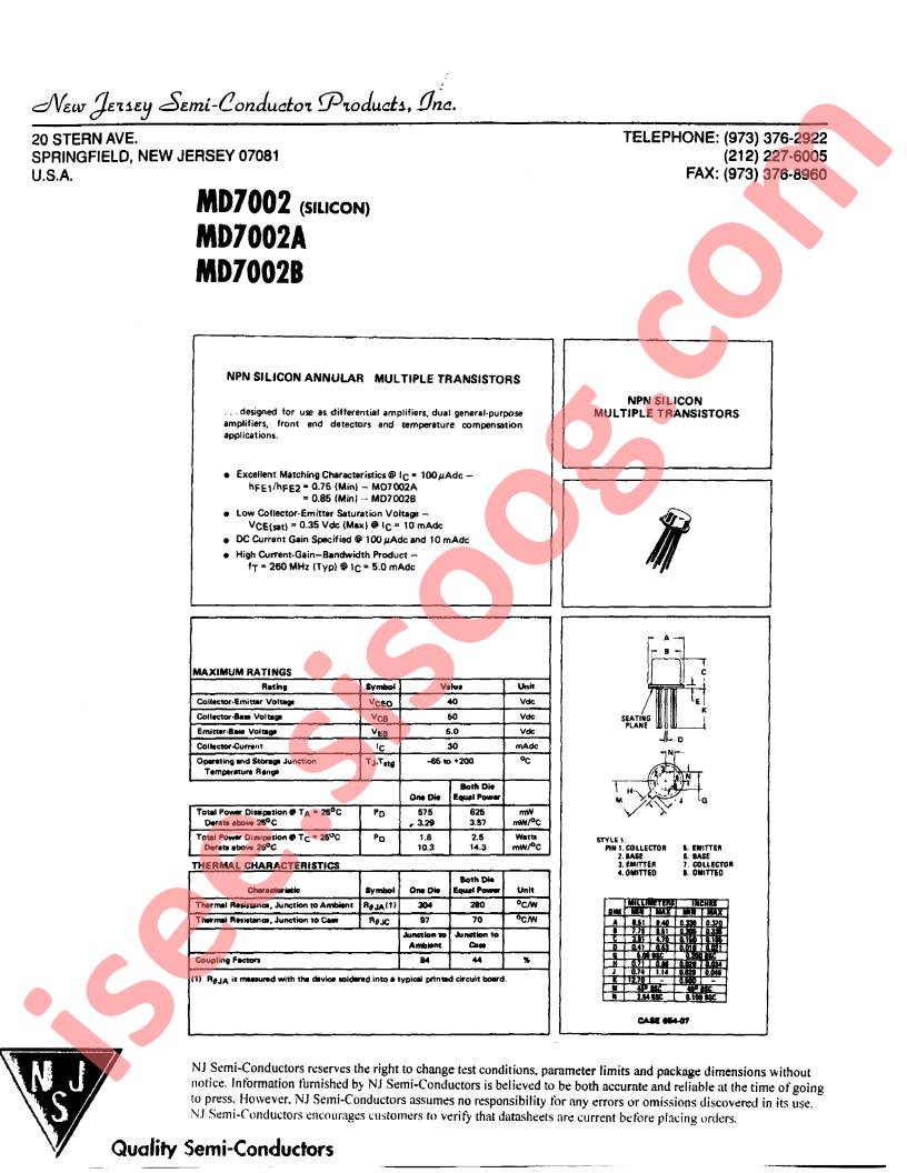 MD7002A