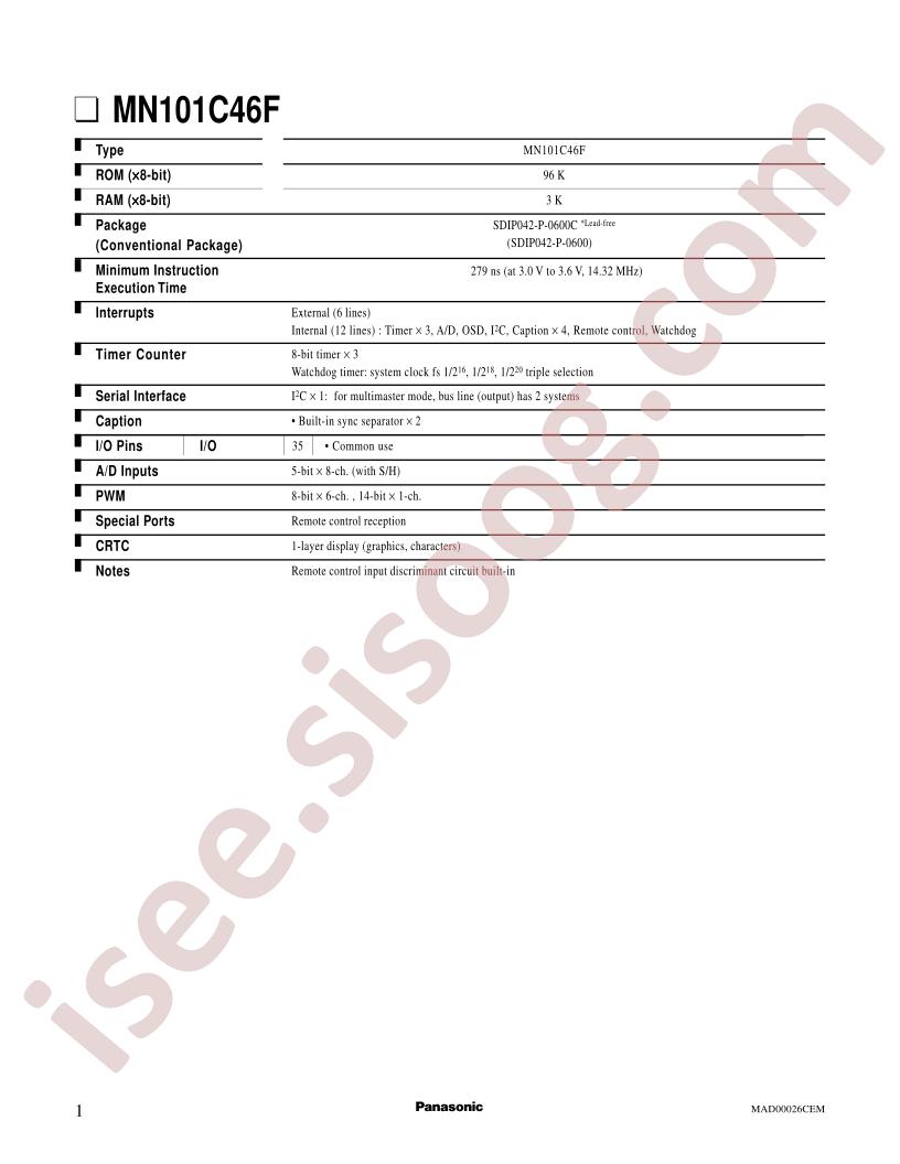 MN101C46F