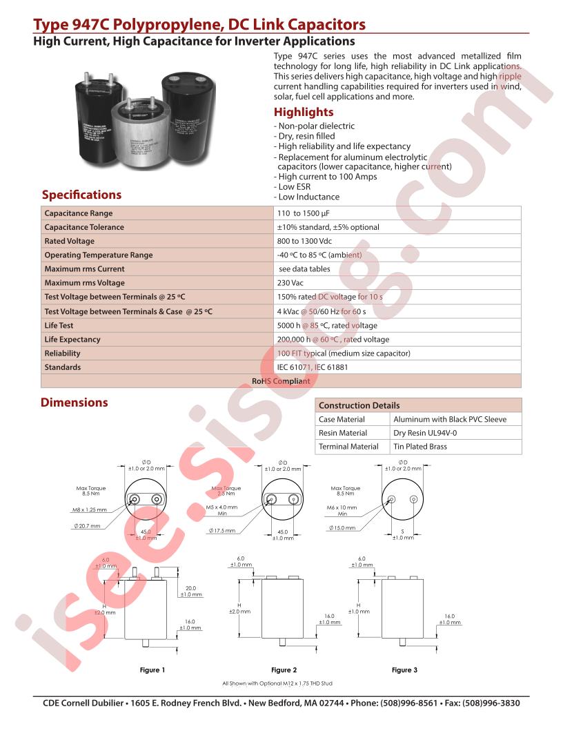 947C161K122CAMS