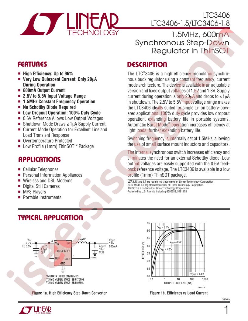 LTC3406-1.8