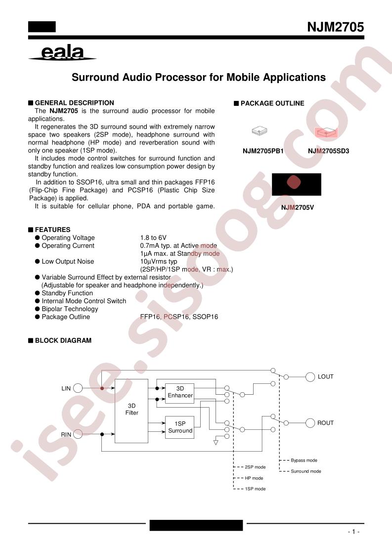 NJM2705PB1